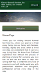 Mobile Screenshot of kincaidfuneralservices.com